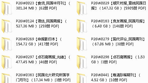 【报刊杂志】PDF（341G）合集