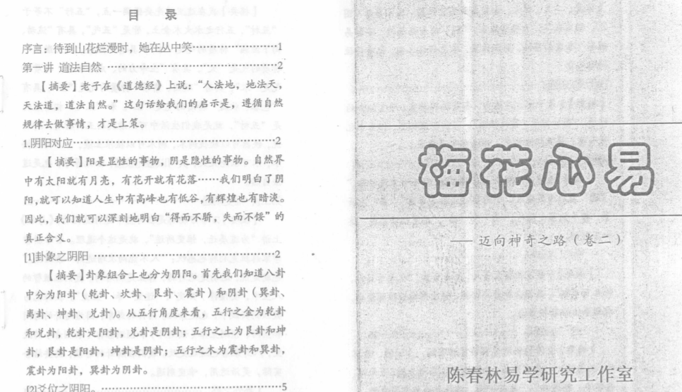 陈春林_梅花心易_卷二.pdf（52.37MB） [百度网盘/BT下载]陈春林梅花易数例解.pdf