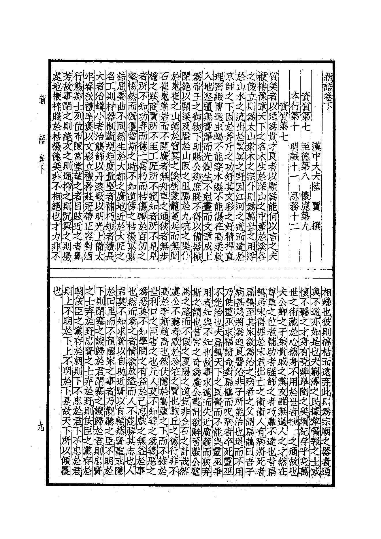 54.四部备要 第54册 新語·新書·春秋繁露·淮南子·鹽鐵論·法言·新論·潛夫論·論衡·申鑒·人物志.pdf_第10页