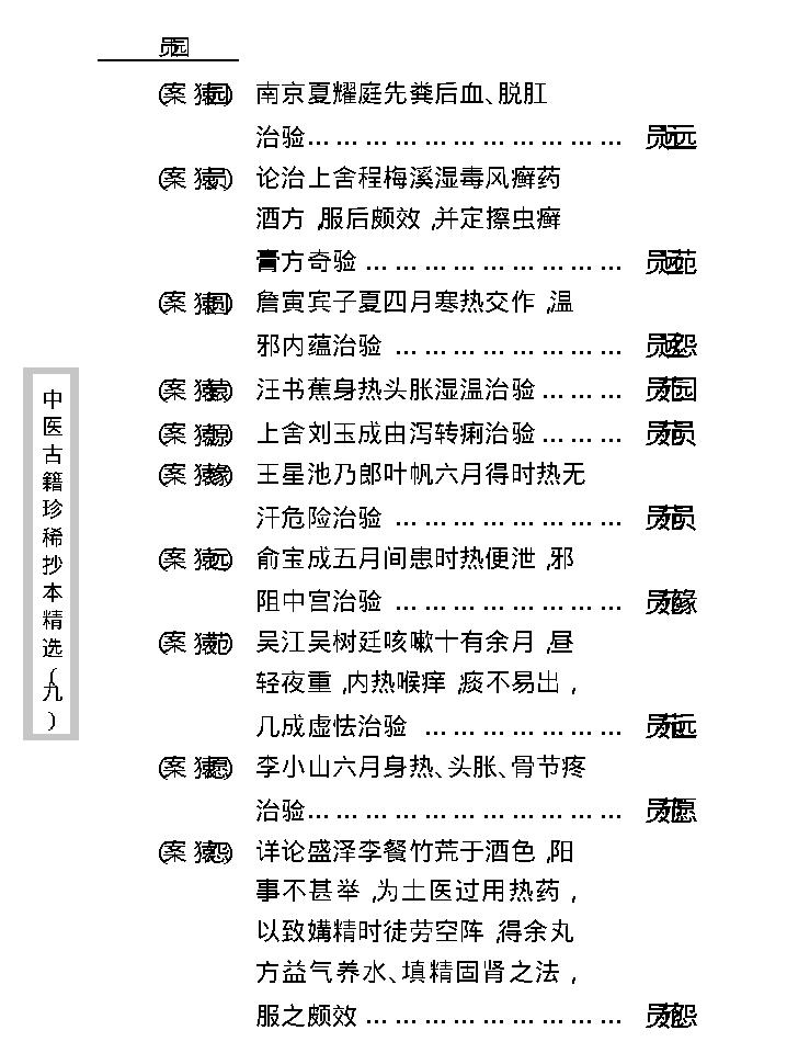 中医古籍珍稀抄本精选--竹亭医案（上册）.pdf_第21页