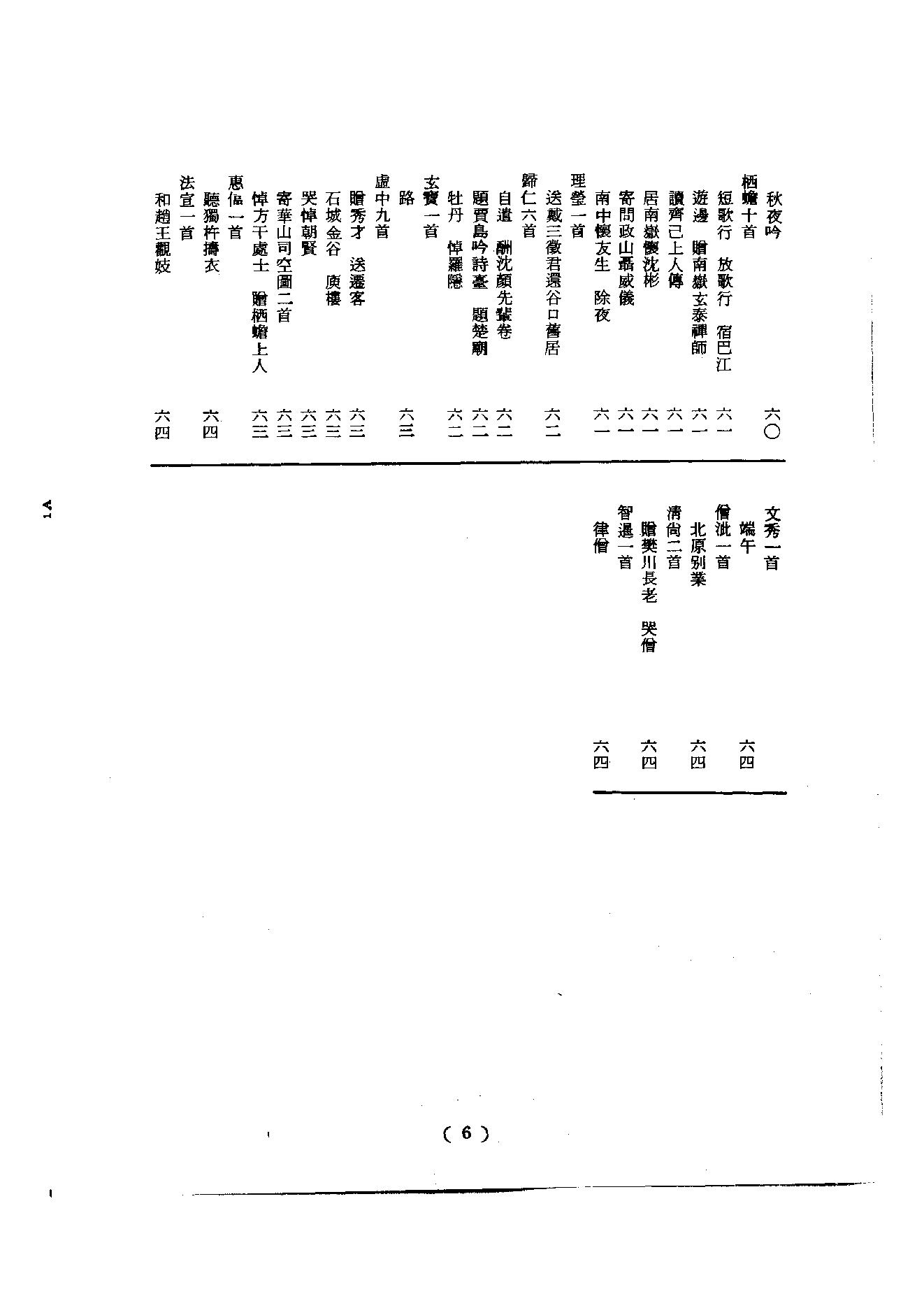 初编  第2册  102  唐僧弘秀集_[宋]李龙编_明文书局_1981.pdf_第12页