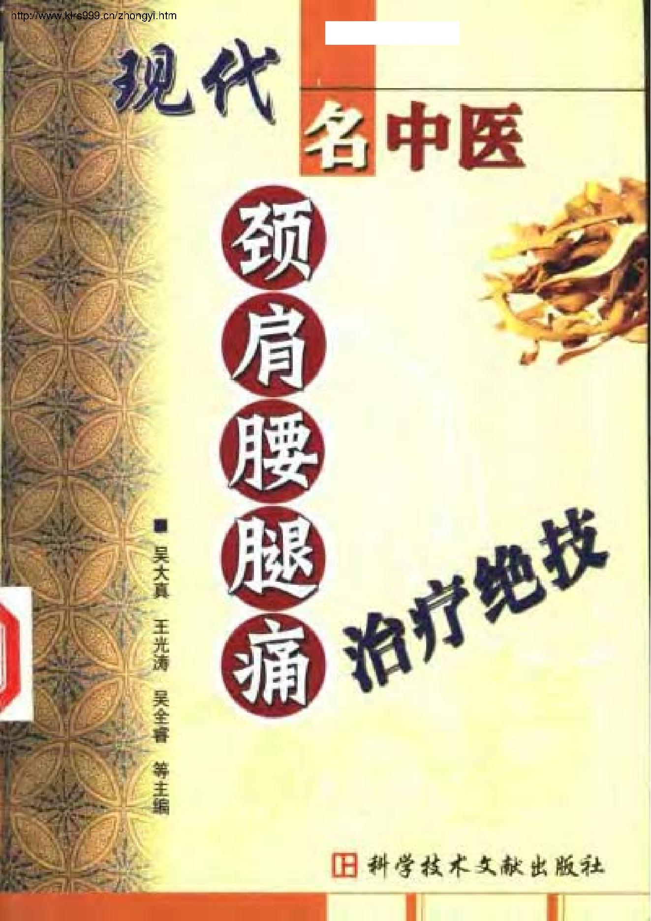 现代名中医--颈肩腰腿痛治疗绝技.pdf_第1页