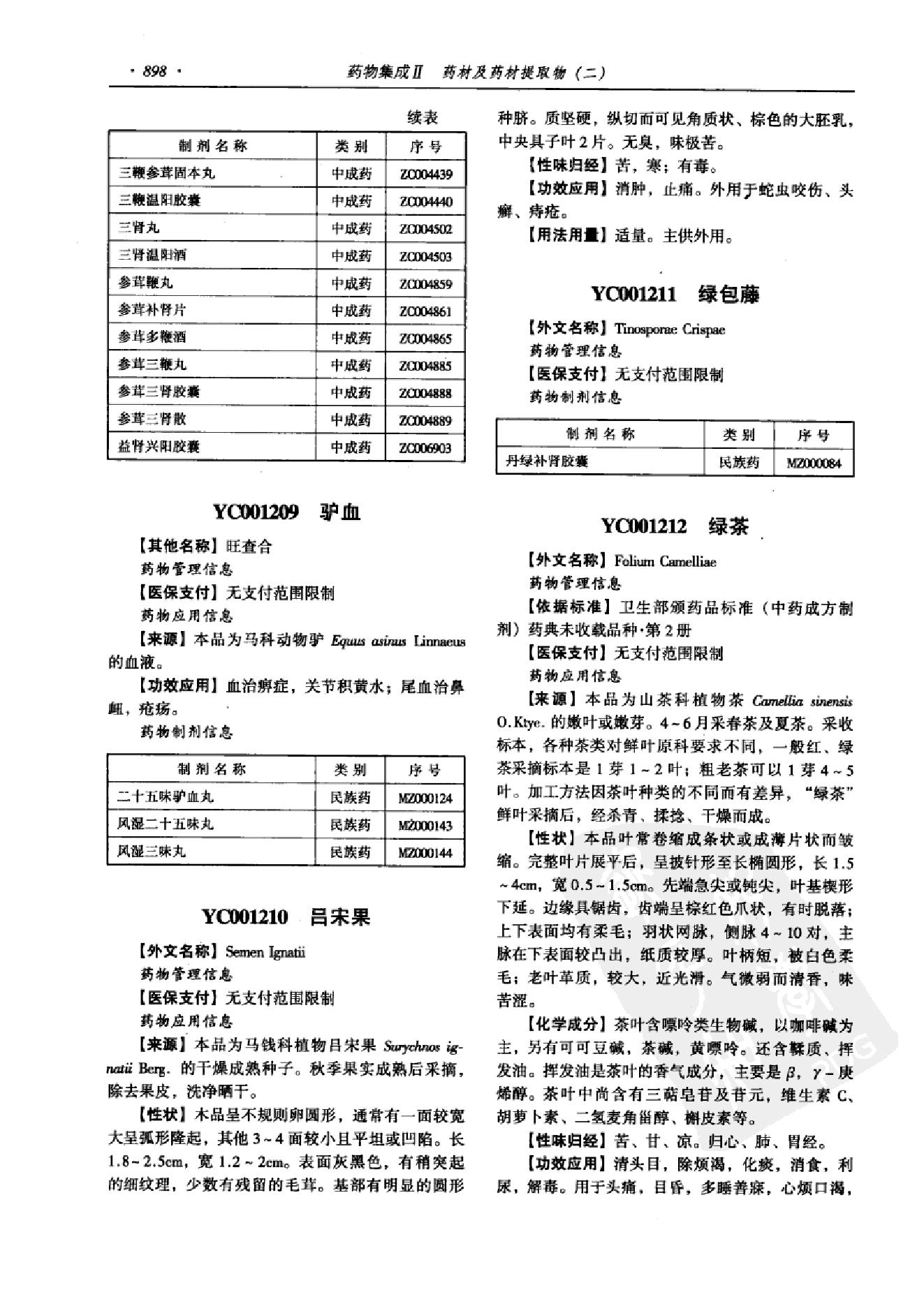 药物集成【II】药材及药材提取物（二）梁安鹏.李玉龙.扫描版.pdf_第10页