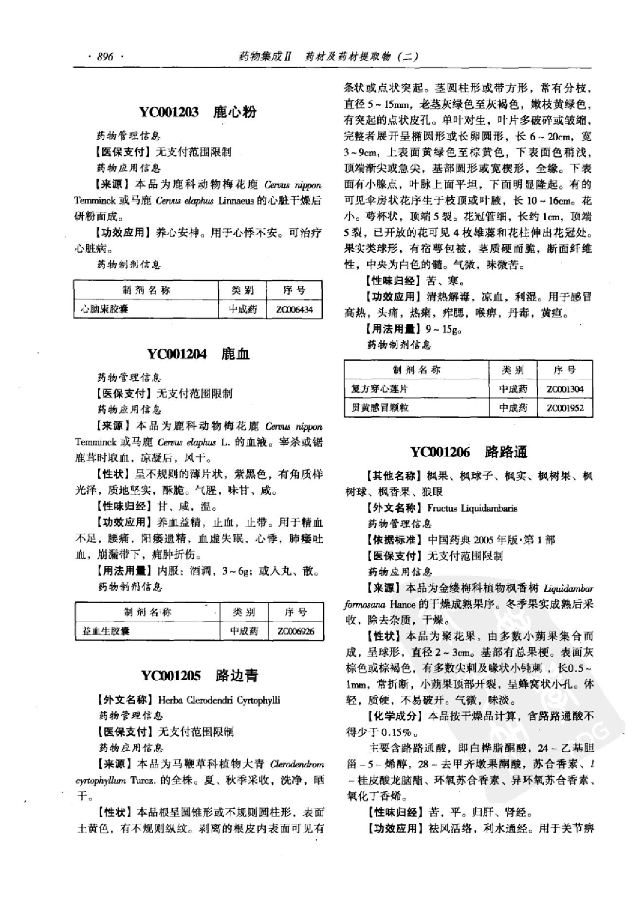 药物集成【II】药材及药材提取物（二）梁安鹏.李玉龙.扫描版.pdf_第8页