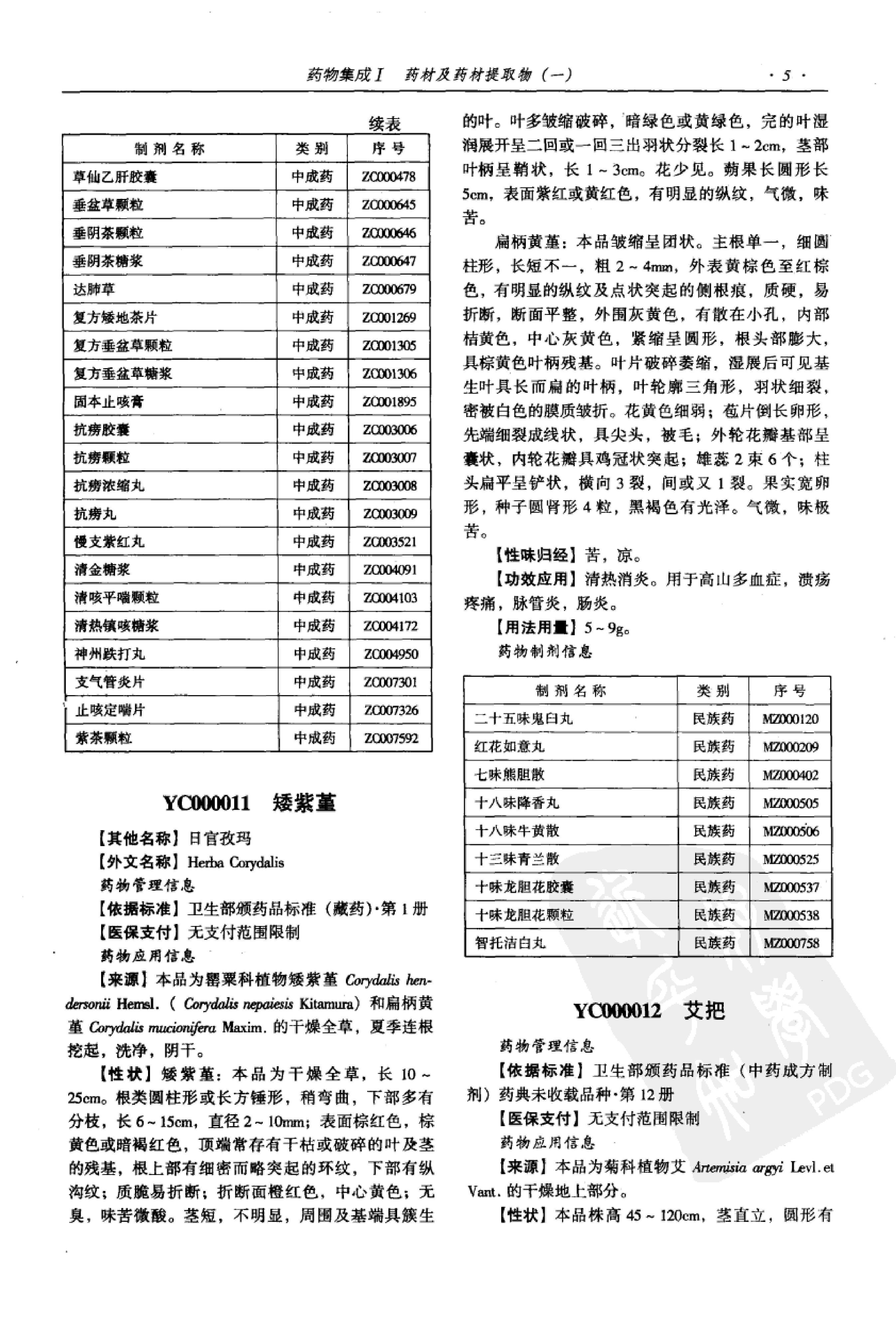 药物集成【I】药材及药材提取物（一）梁安鹏.李玉龙.扫描版.pdf_第19页