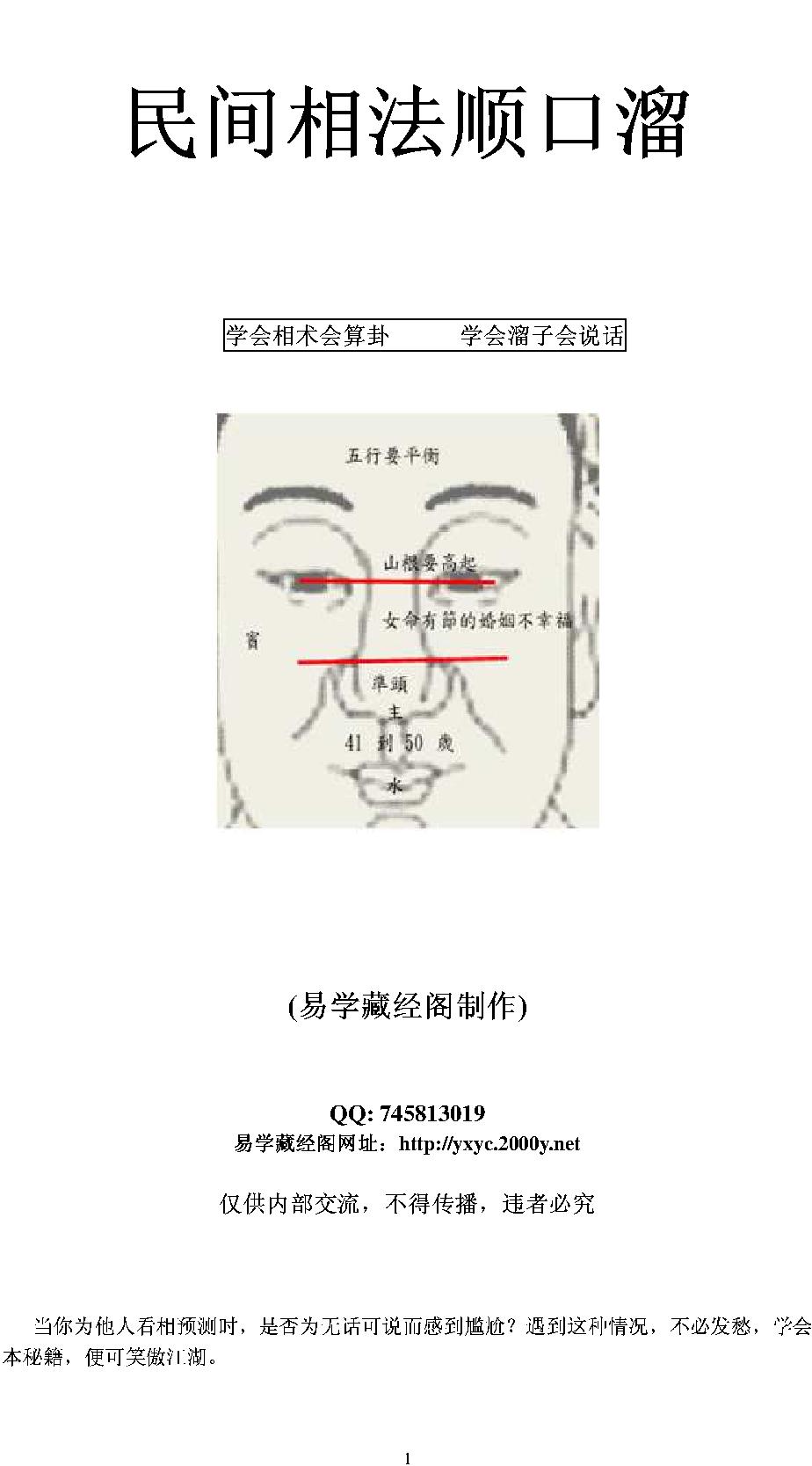 民间相法顺口熘.pdf_第1页