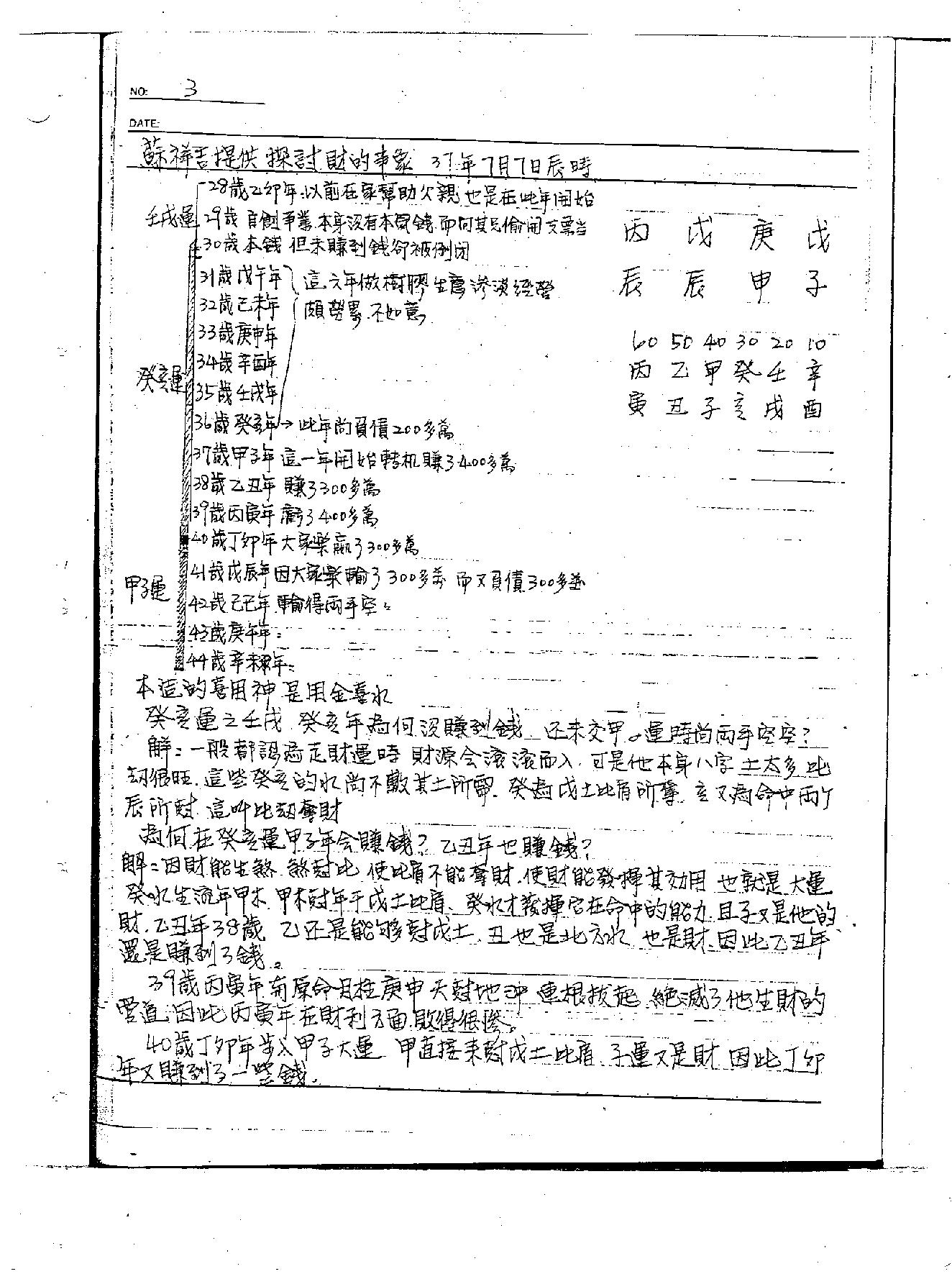 李洪成--《命理讲义绝密面授手稿1》.PDF_第2页