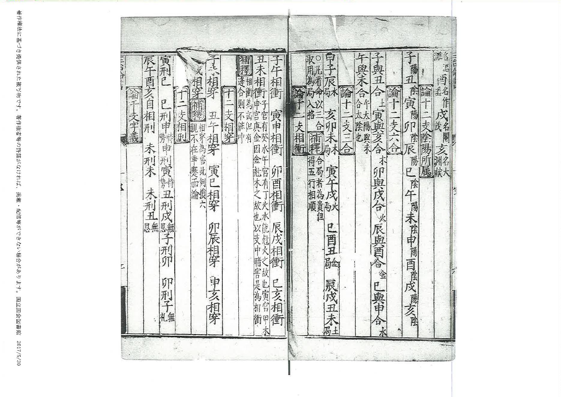 三台命書正宗十二卷(明)余象斗編集明萬曆二十六年三台館刊本.pdf_第10页