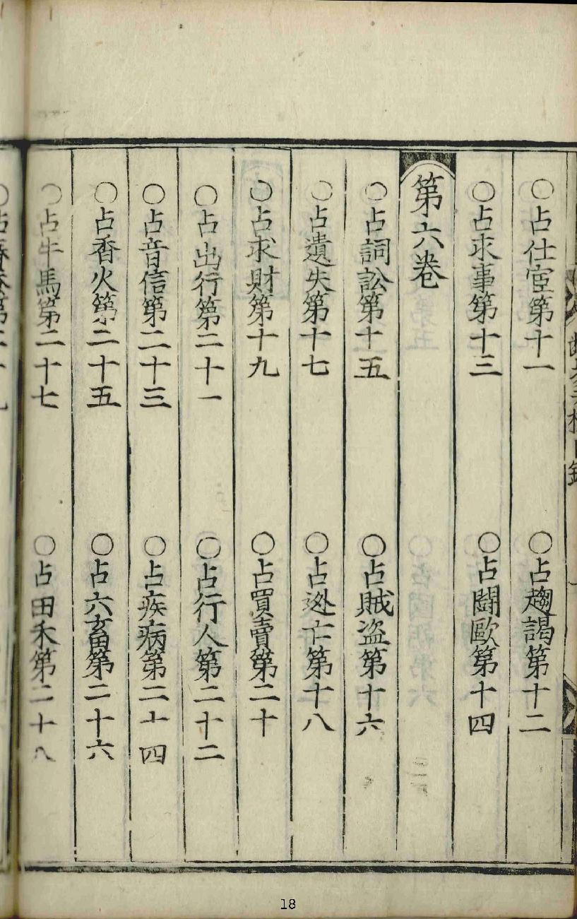 六爻常见古本合集6部-新纂集諸家全書大成斷易天機.pdf_第19页