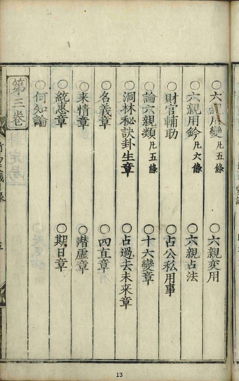 六爻常见古本合集6部-新纂集諸家全書大成斷易天機.pdf_第14页