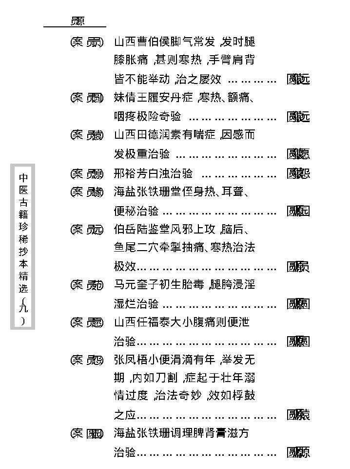 中医古籍珍稀抄本精选--竹亭医案（上册）.pdf_第25页