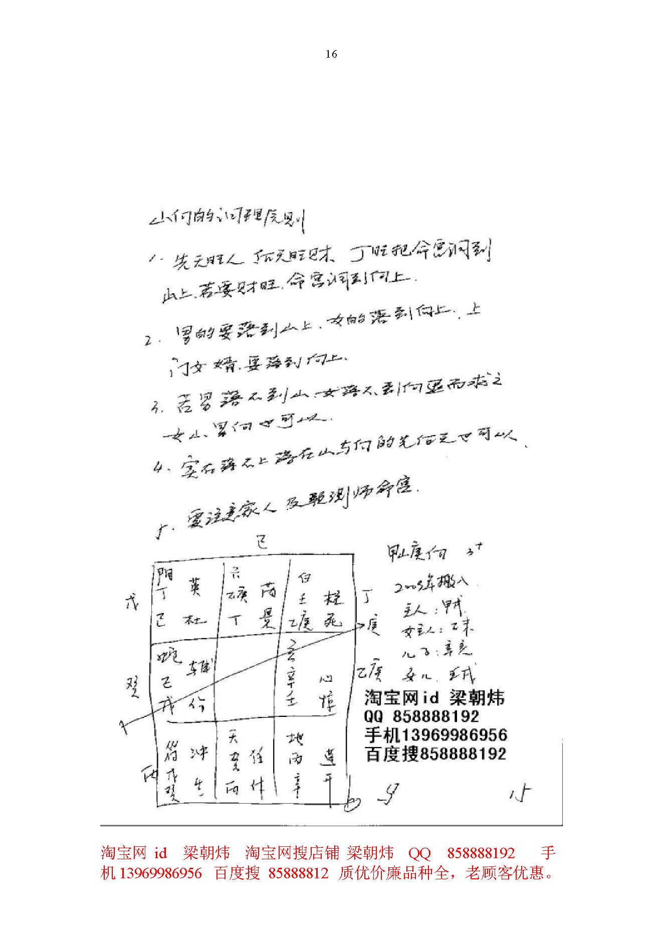 王凤麟-道家山向奇门笔记.pdf_第16页