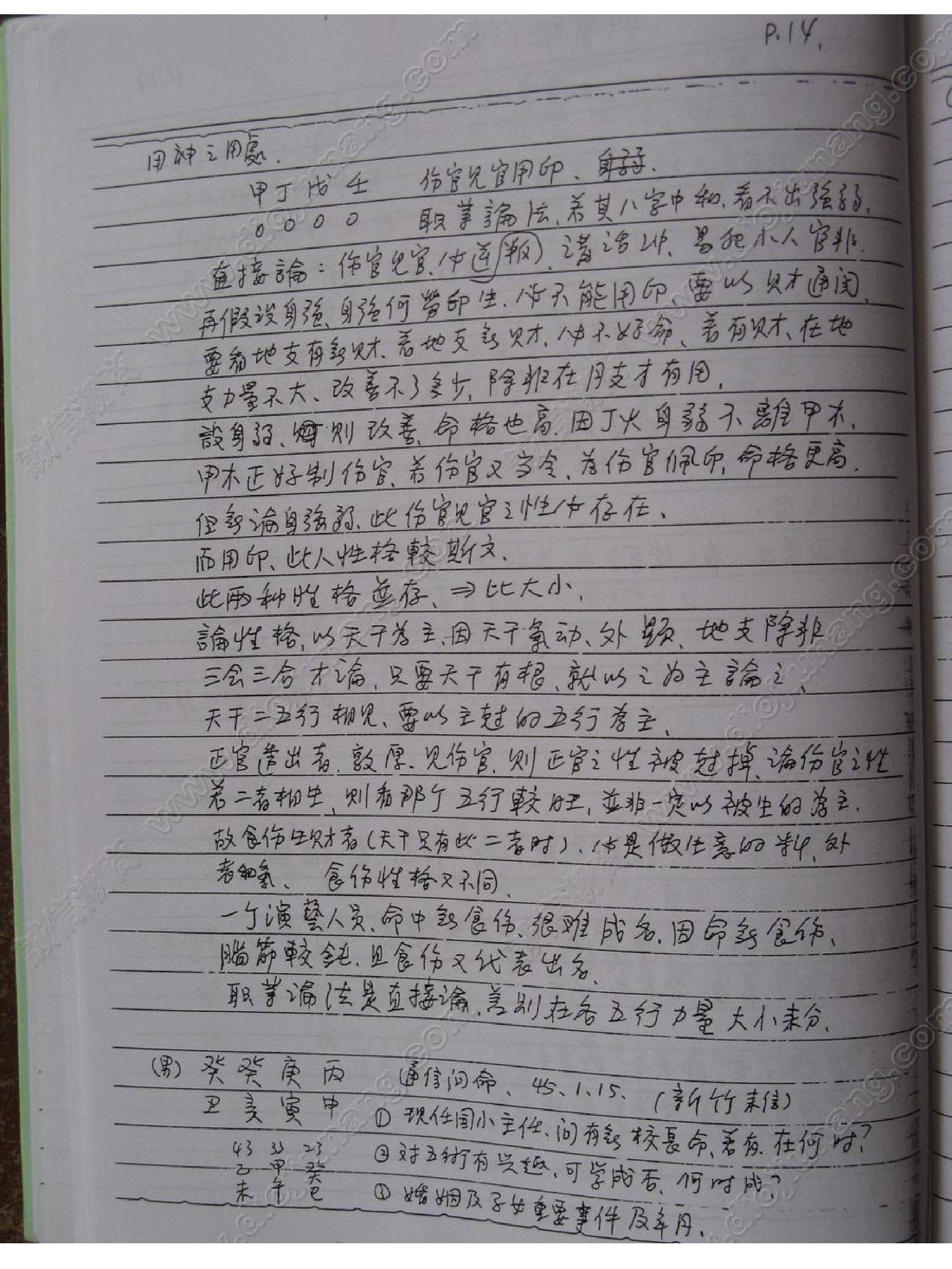 謝武藤八字職業班講義.pdf_第14页
