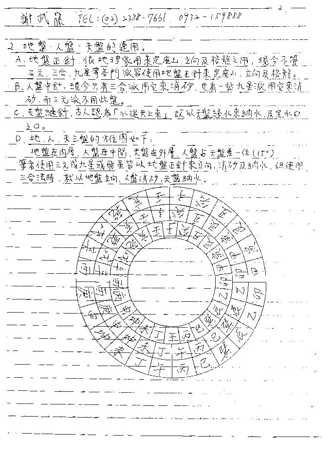 谢武藤-地理风水阴阳宅高级职业班讲义.pdf_第6页