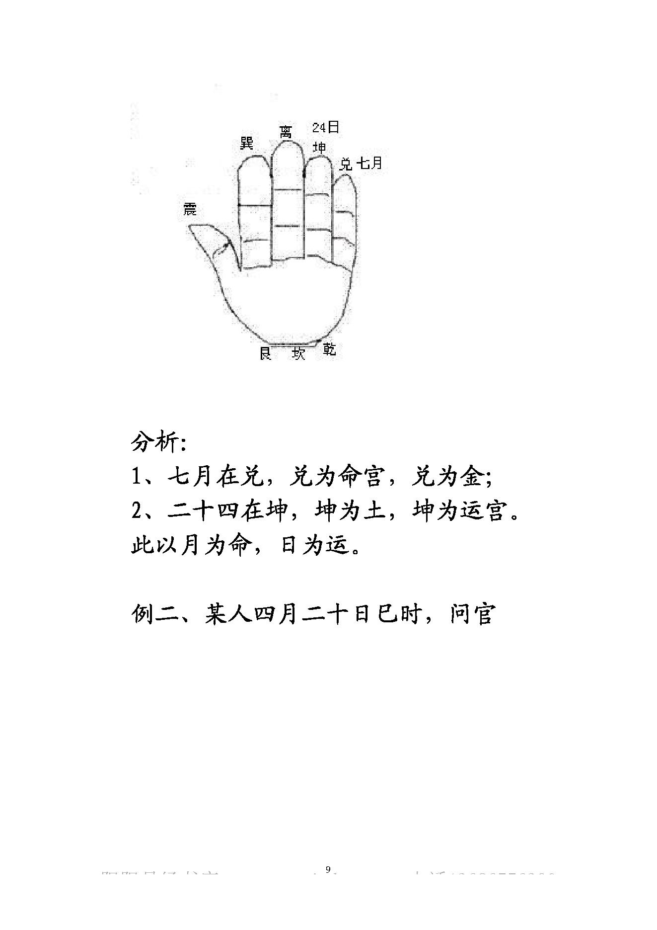 484-飞龙道人-2009年10月太公奇门教学笔记 100页.pdf_第9页