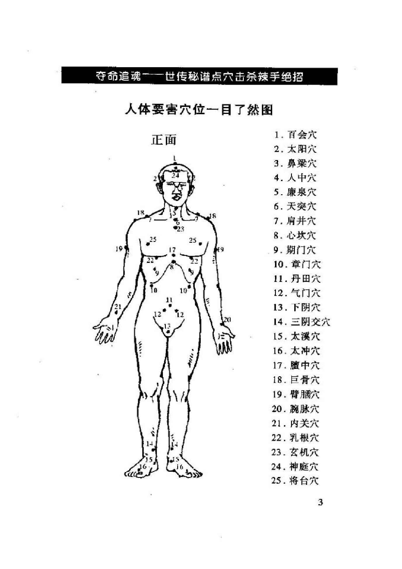 武林前辈高手祖传绝秘功法《夺命追魂.世传秘谱点穴击杀辣手绝招》.pdf_第10页