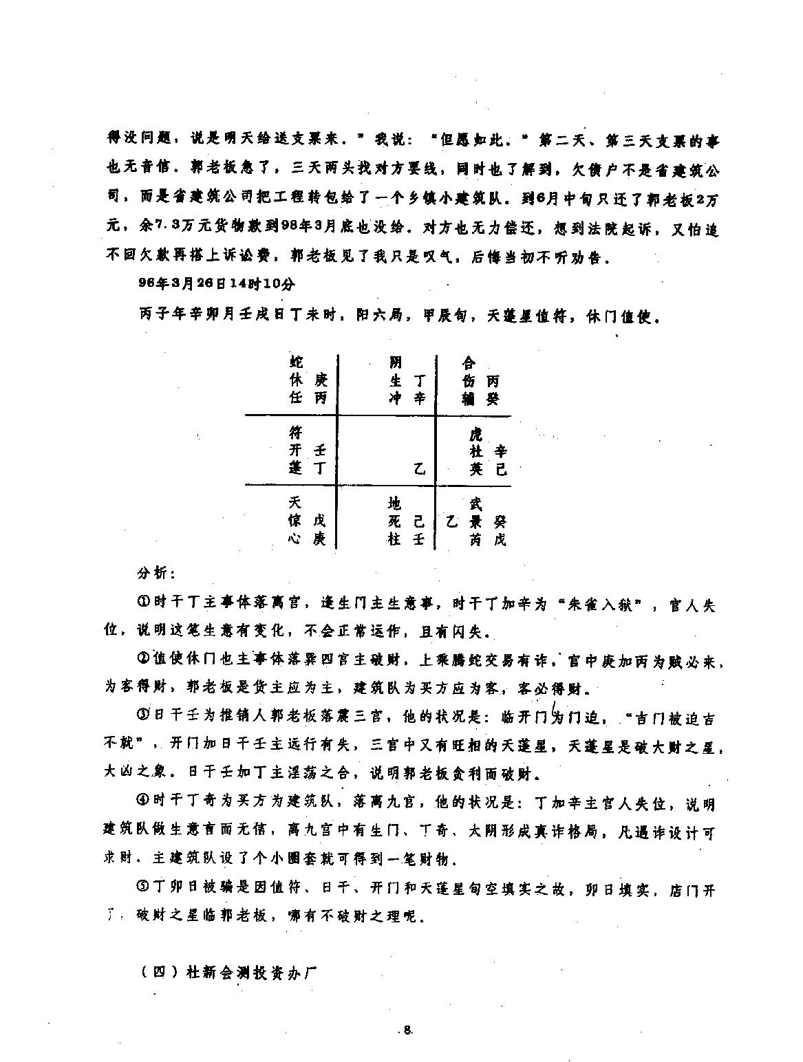 奇门应用实例评析第2集_张志春.pdf_第10页