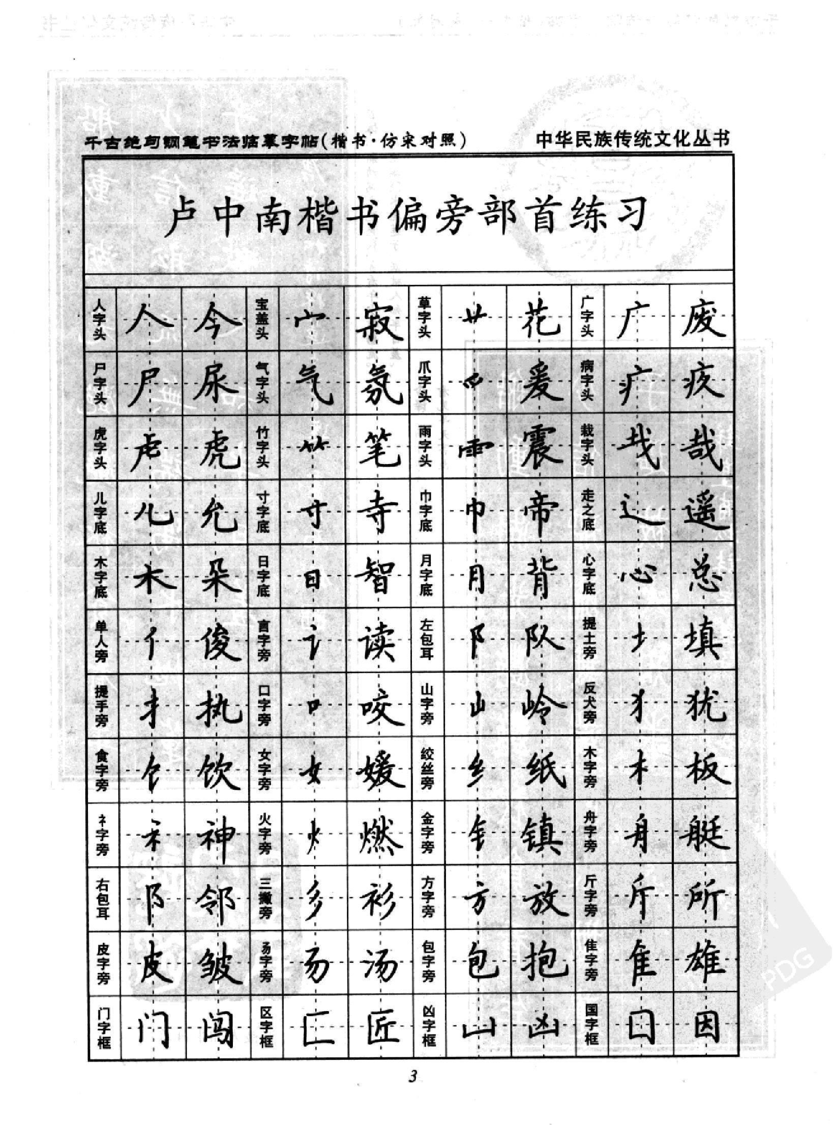 [千古绝句钢笔书法临摹字帖#楷书#仿宋对照#卢中南#高清扫描版.pdf_第6页