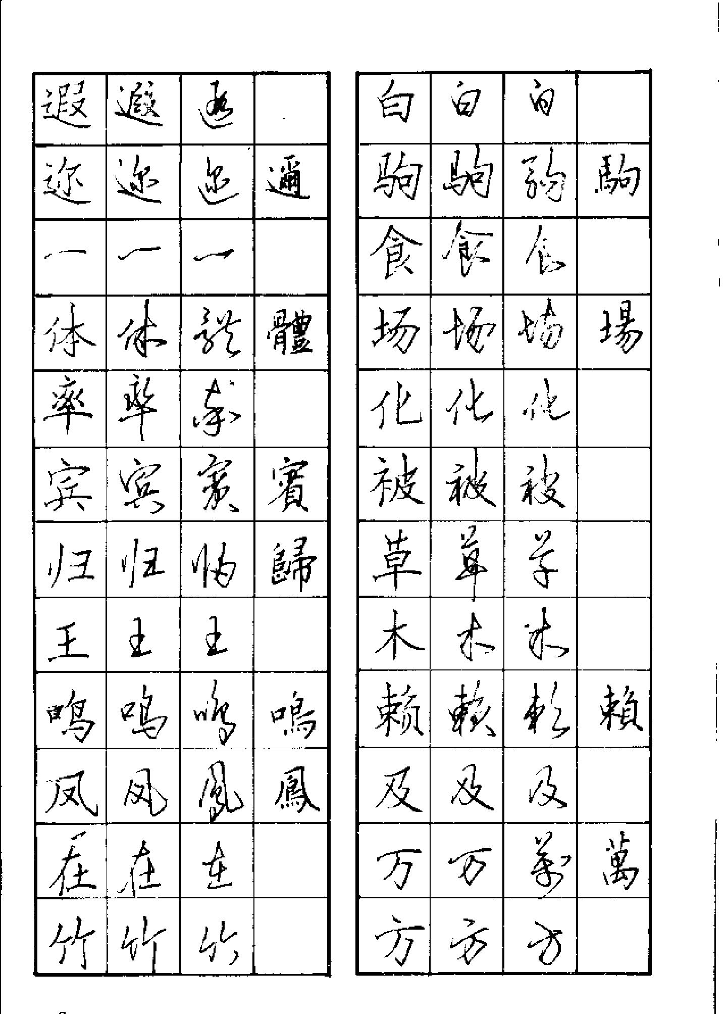 千字文楷行草钢笔字帖.pdf_第9页