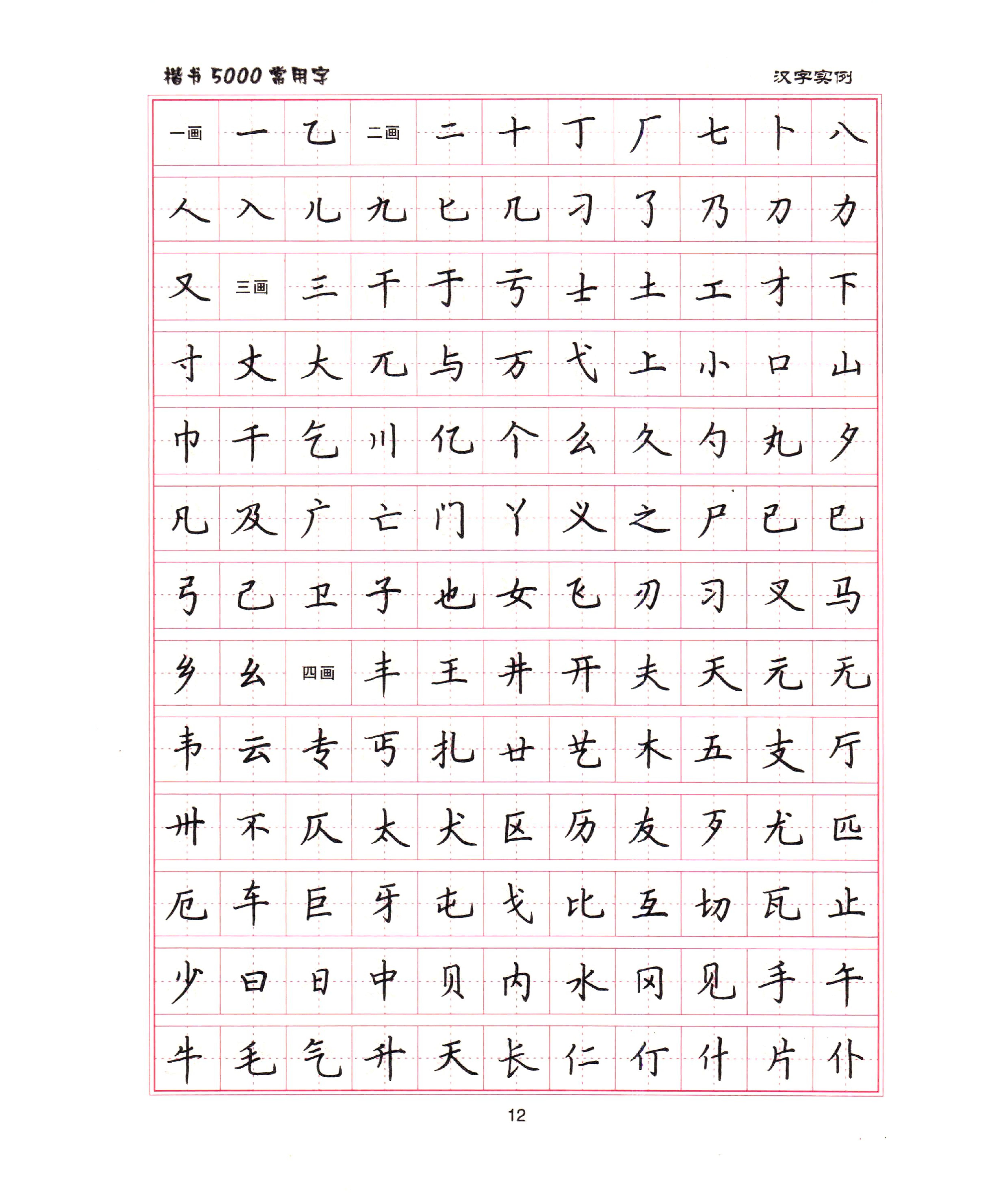 卢中南　楷书5000字.pdf_第5页