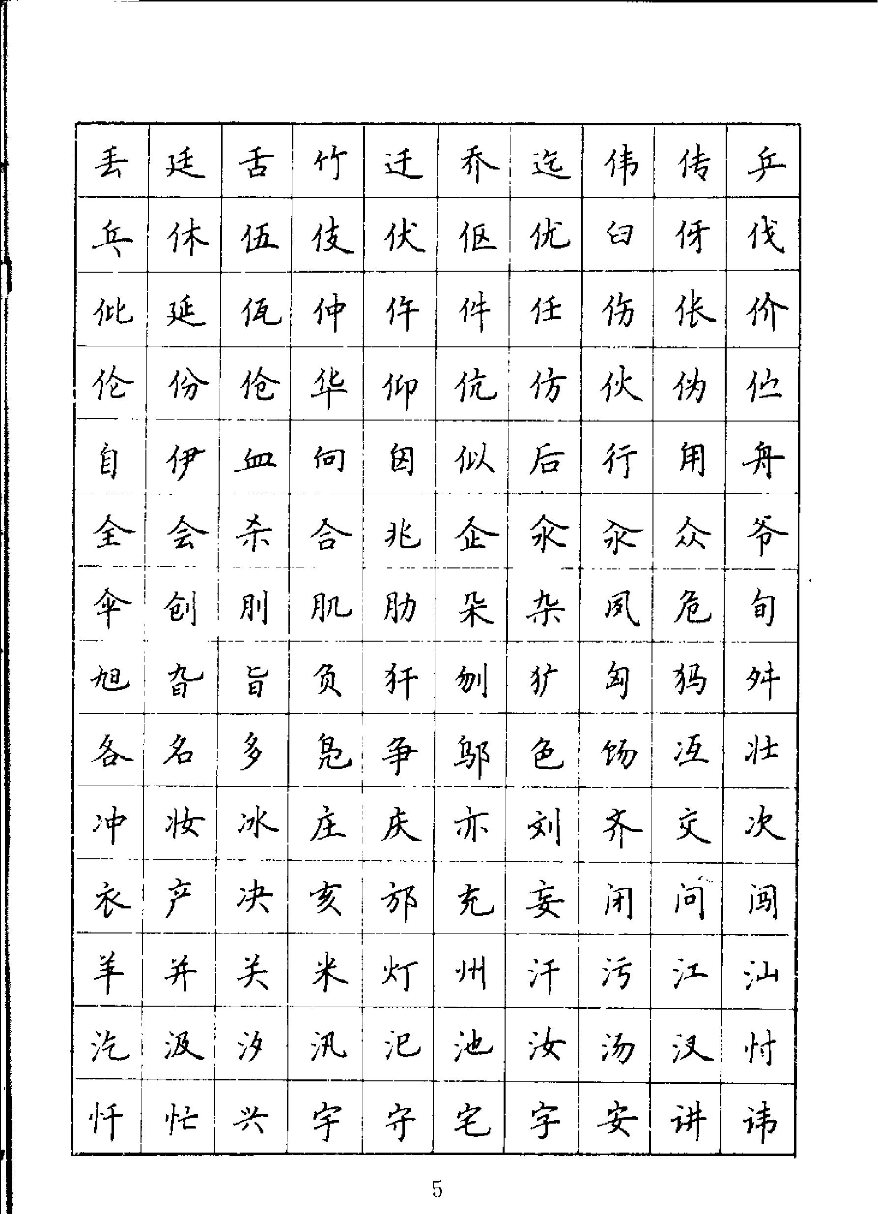 吴玉生钢笔楷书通用汉字7000.pdf_第7页