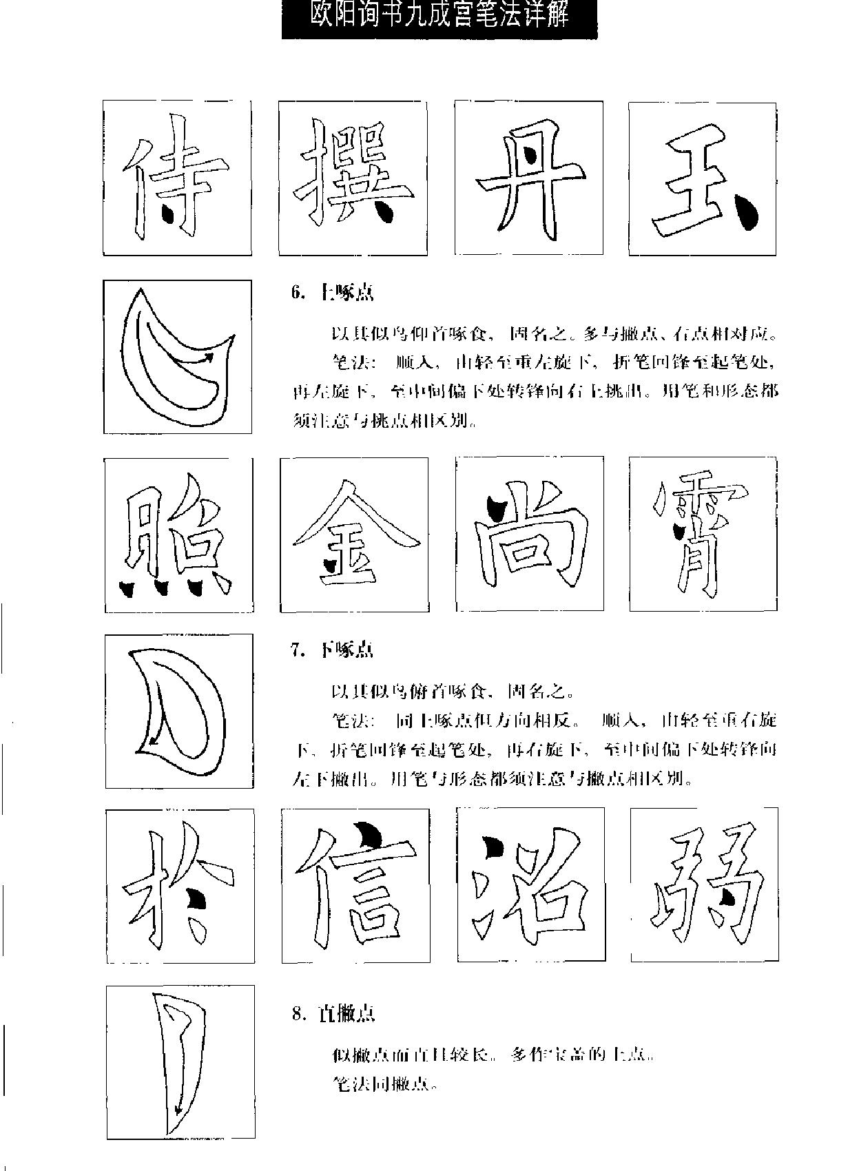 欧阳询书九成宫笔法详解.pdf_第10页