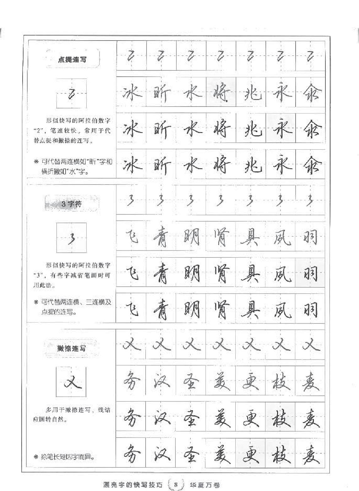 漂亮字的快写技巧.pdf_第9页