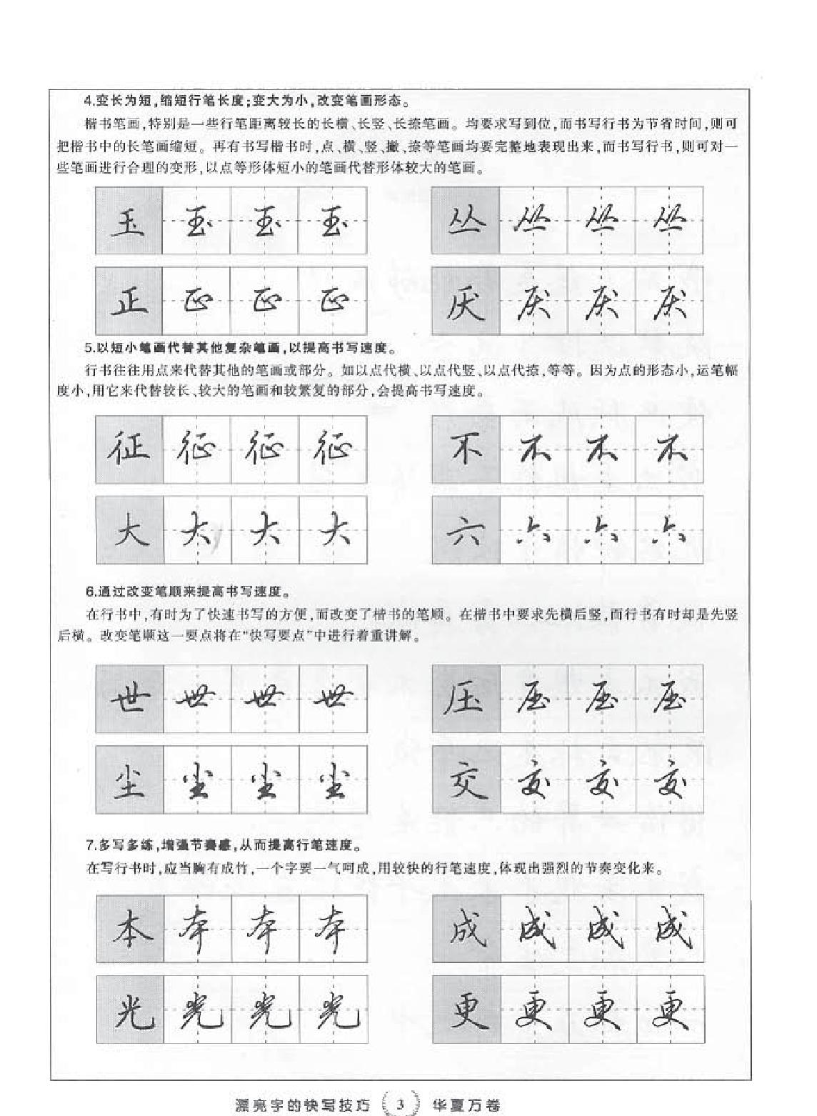 漂亮字的快写技巧.pdf_第4页