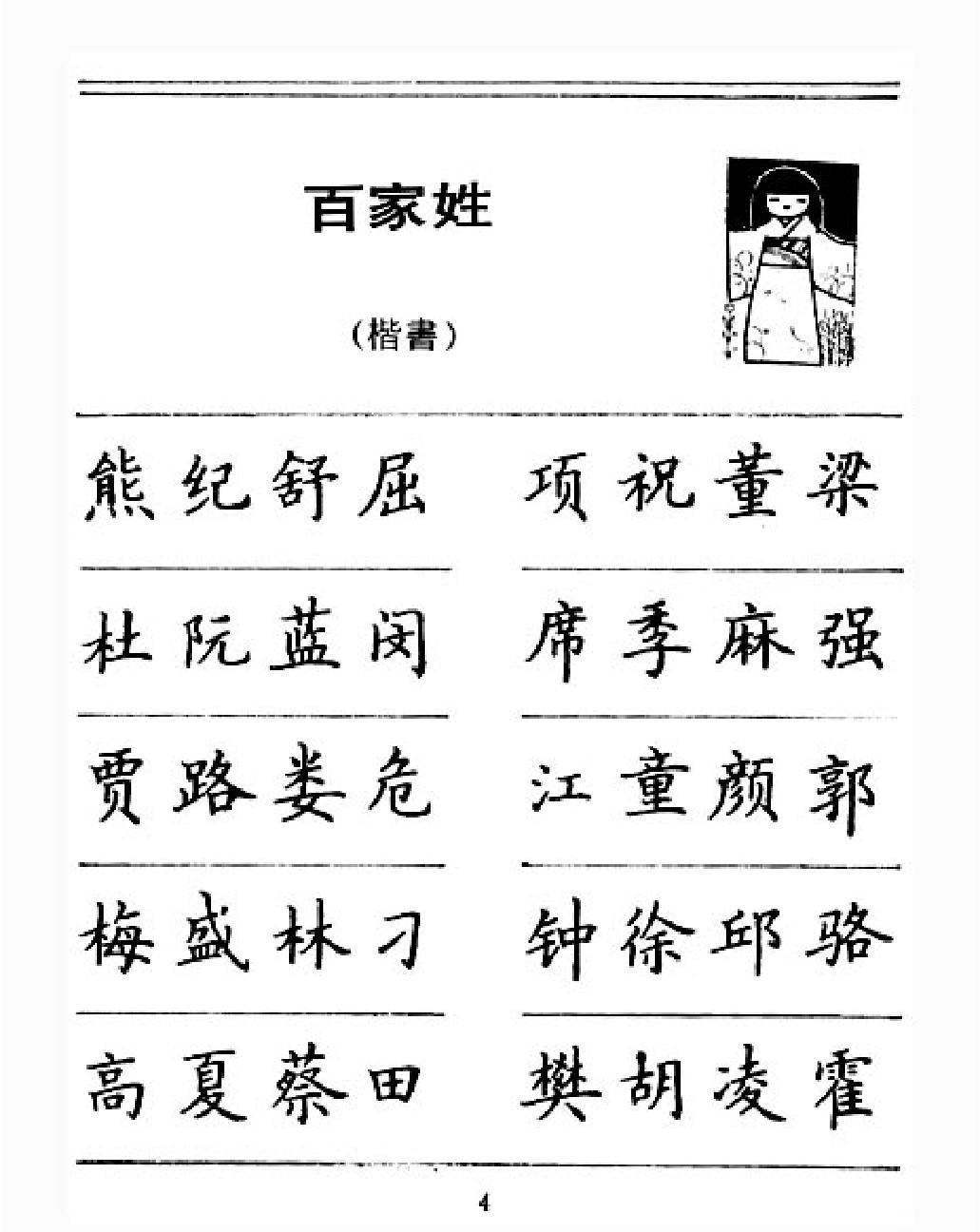 百家姓千字文五体钢笔字帖.pdf_第6页