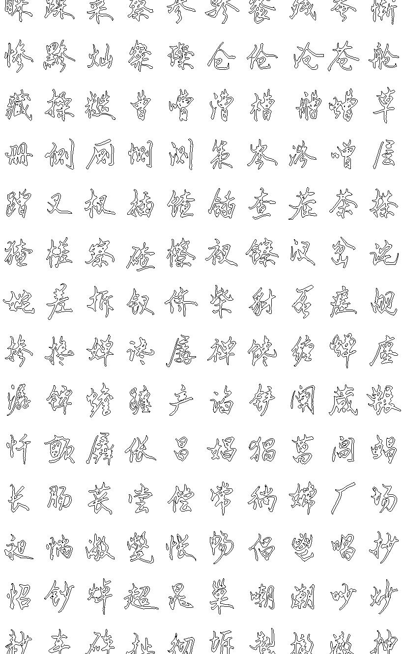 行书钢笔硬笔书法字帖7000字空心描习#.pdf_第4页