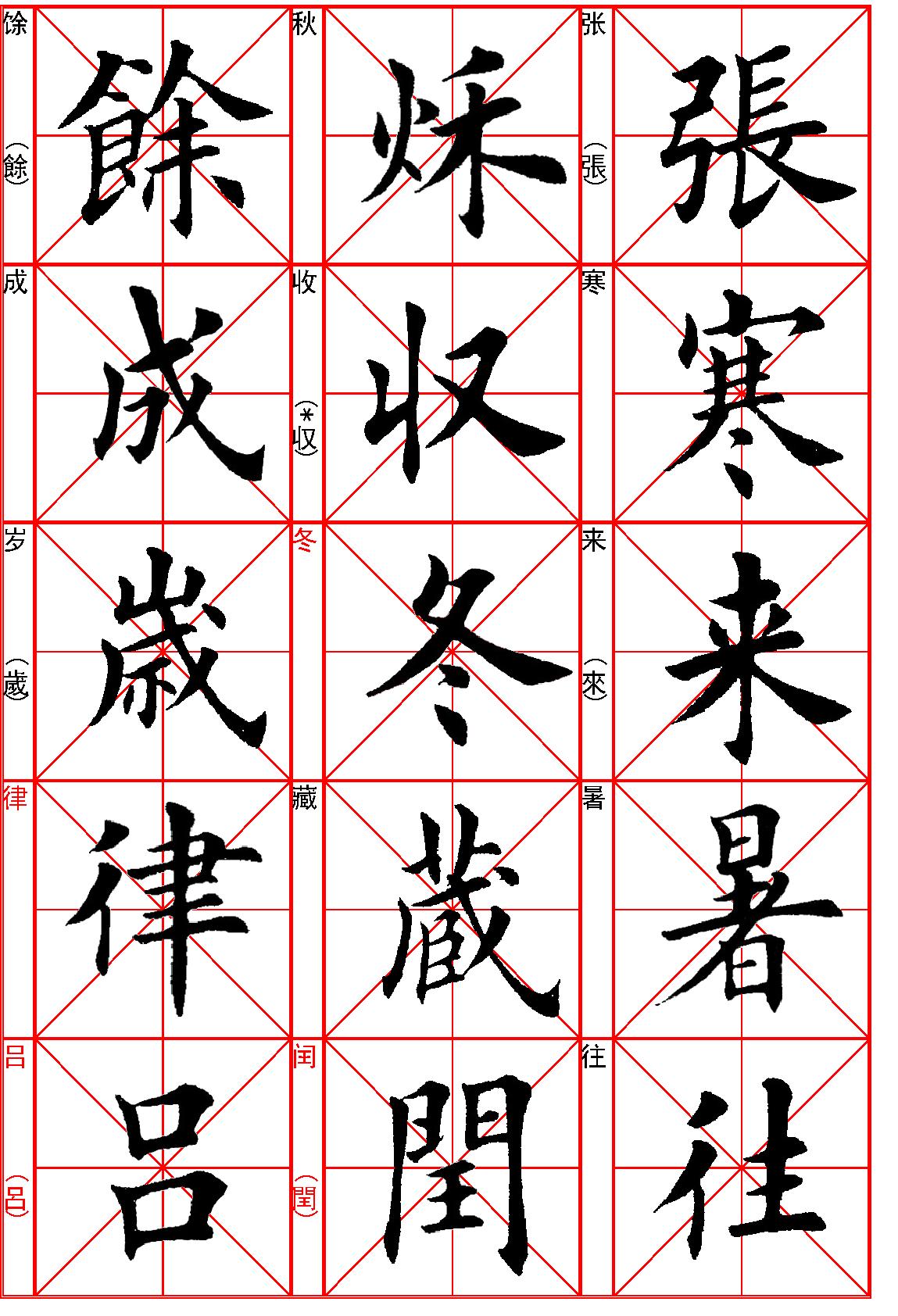 集田英章楷书千字文.pdf_第3页