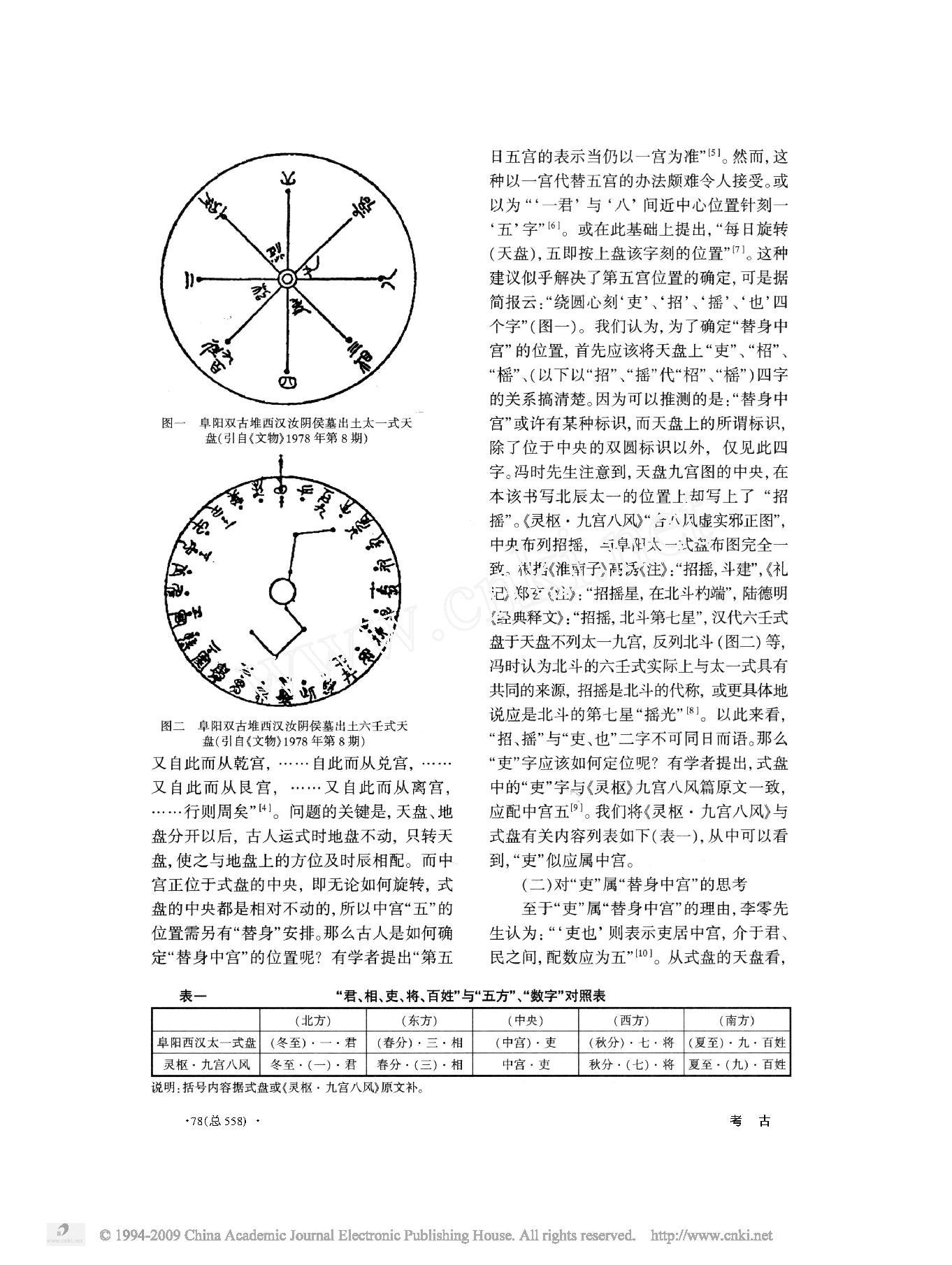 西汉汝阴侯墓所出太一九宫式盘相关问题的研究.pdf_第2页