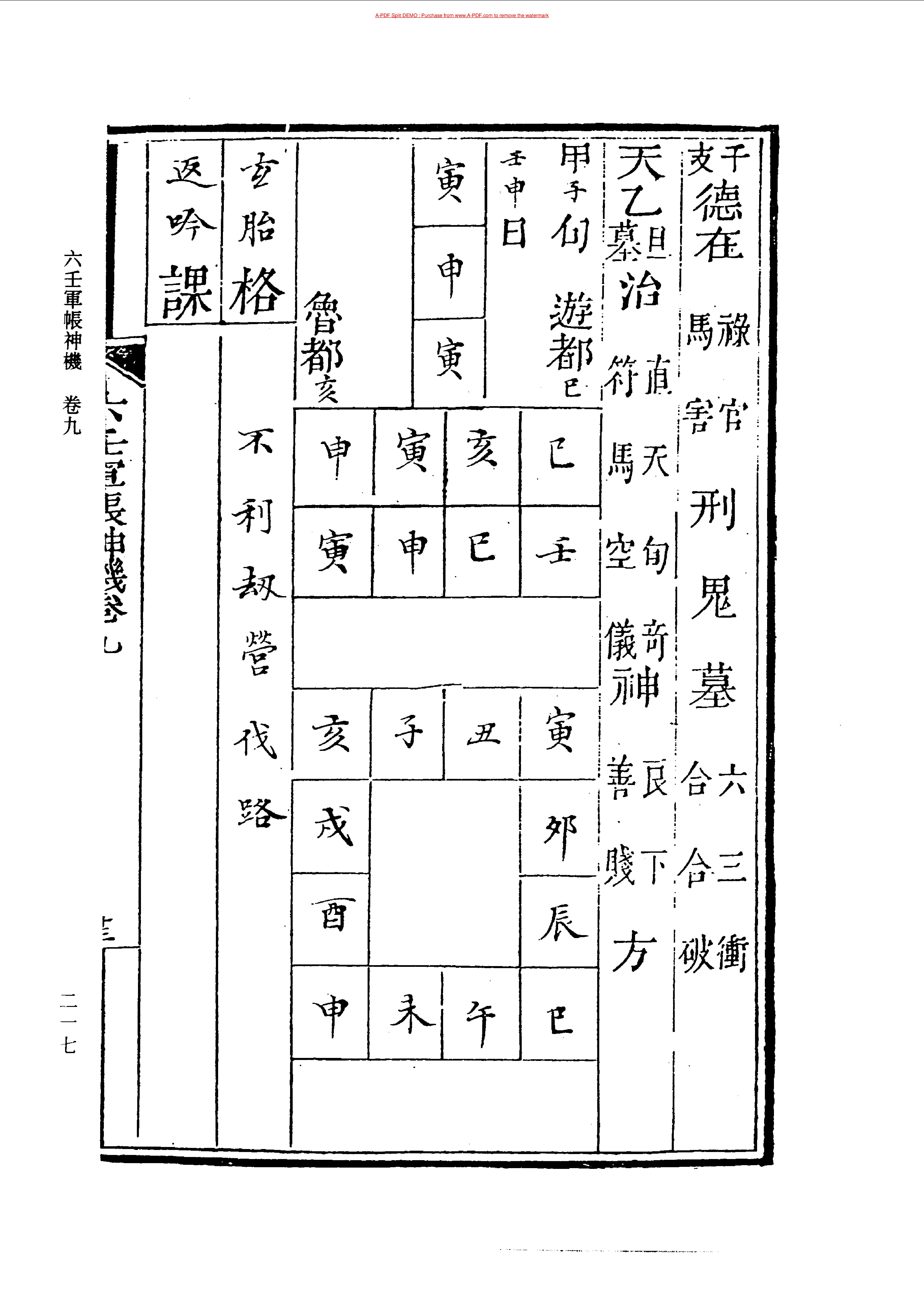 六壬军帐神机（卷五至卷十九）_0220-0292.pdf_第1页